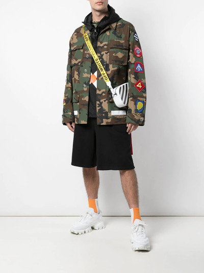 Off-White camouflage field jacket outlook