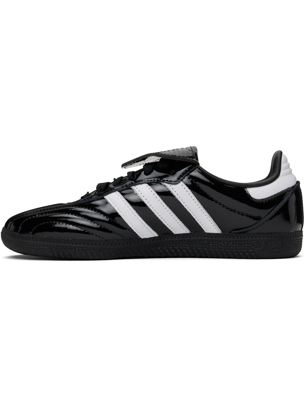 Black Samba Long Tongue Sneakers - 3