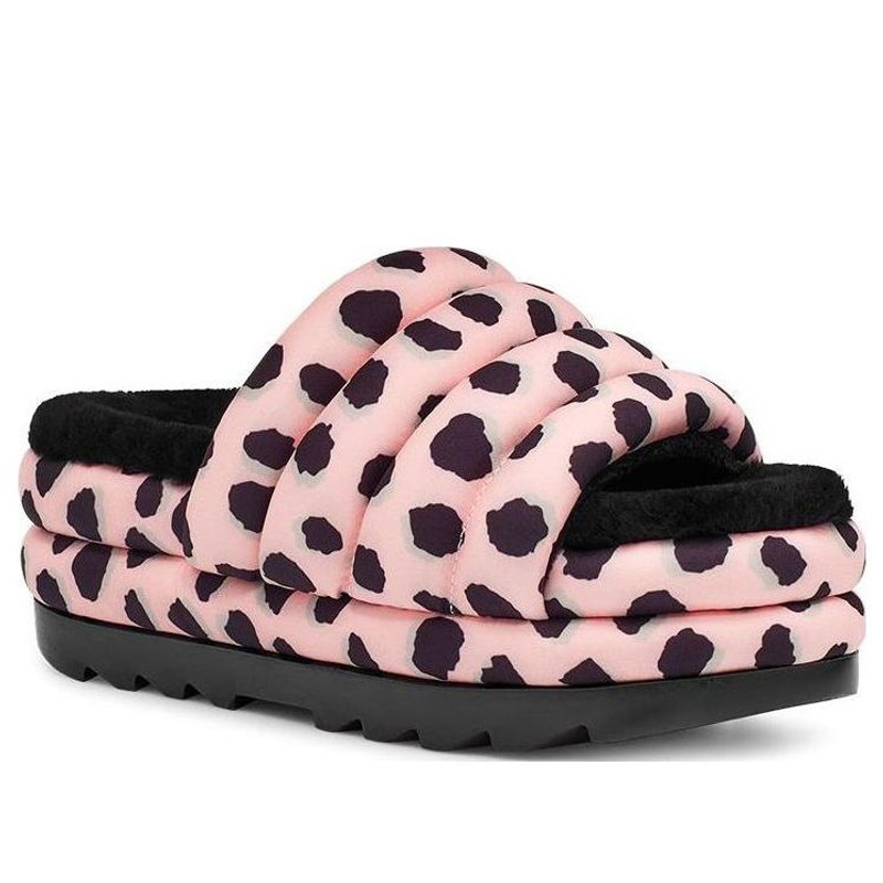 (WMNS) UGG Cheetah Print Slippers 'Pink' 1127074-PSLP 4