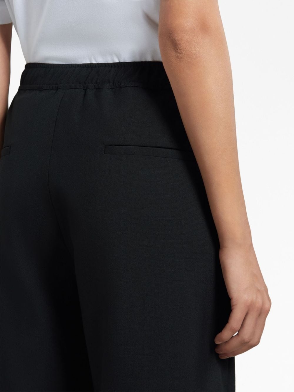 logo-embroidered straight-leg trousers - 4