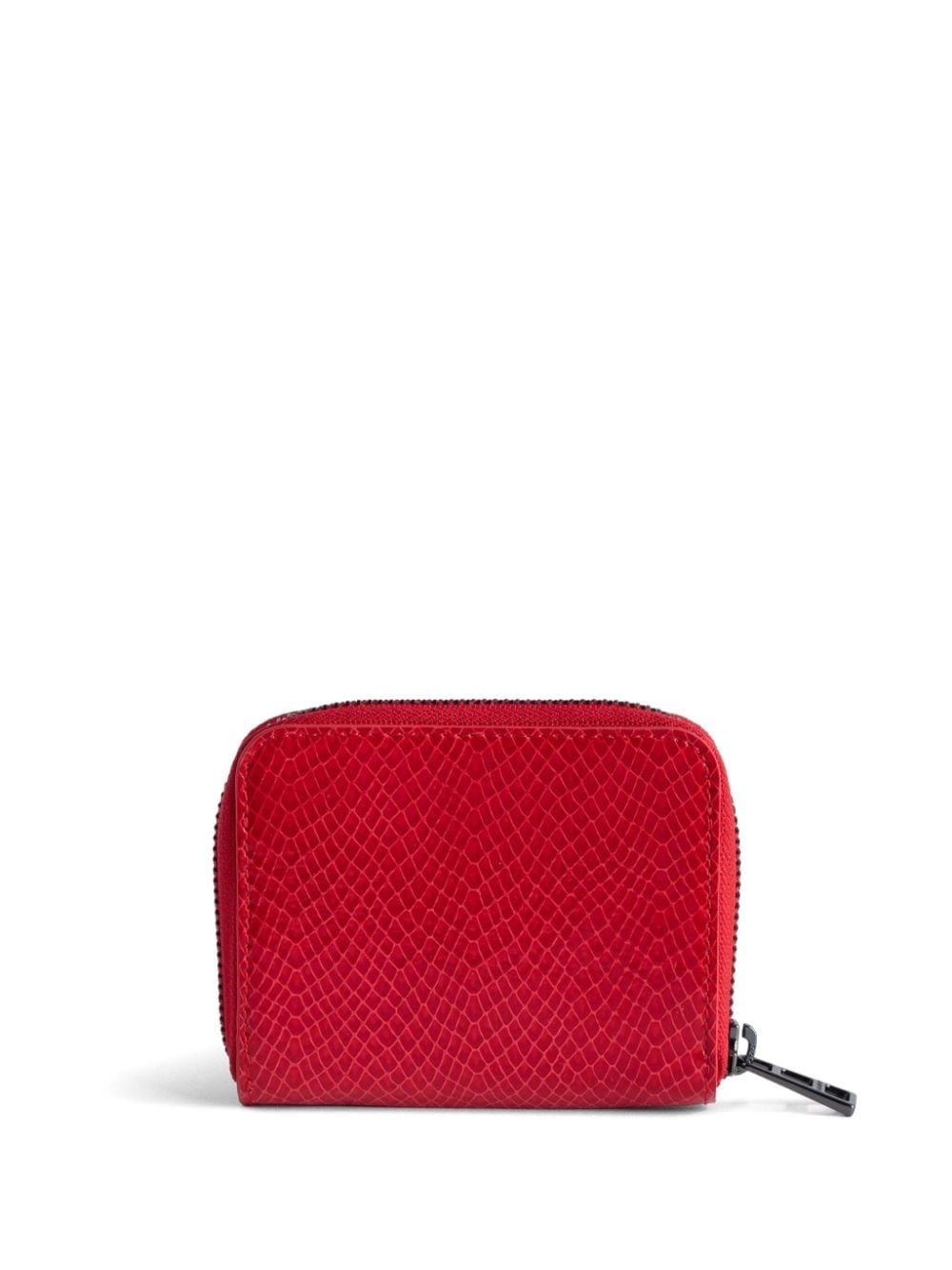 mini ZV crocodile-effect wallet - 2
