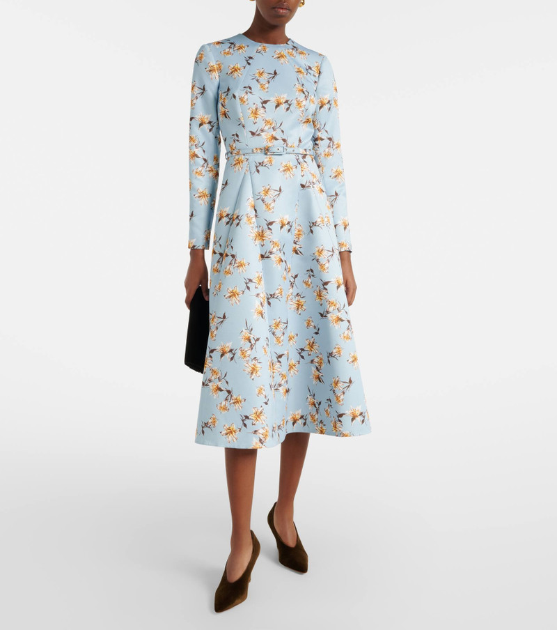EMILIA WICKSTEAD Ucellina floral midi dress outlook