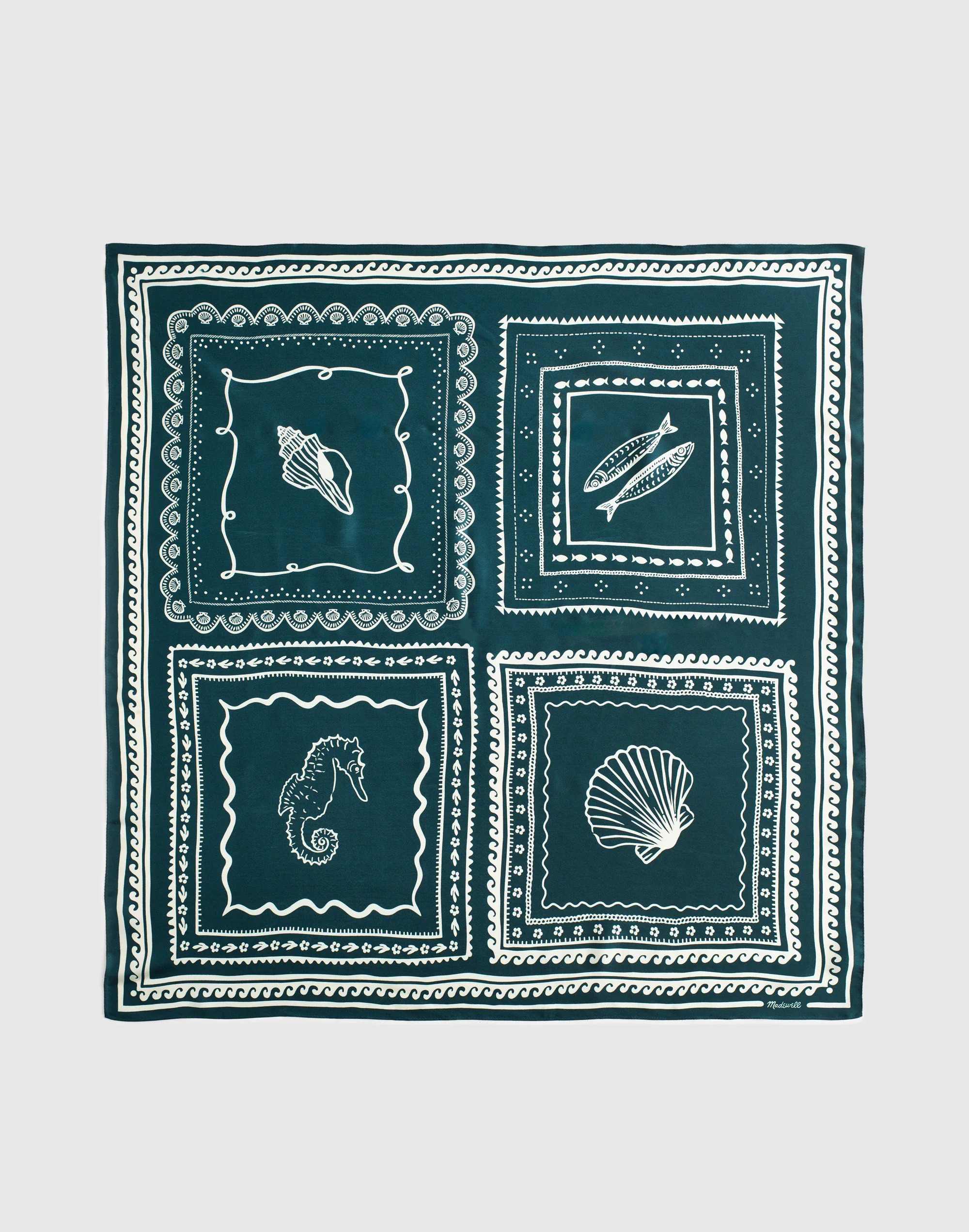 Medium Silk Bandana - 1