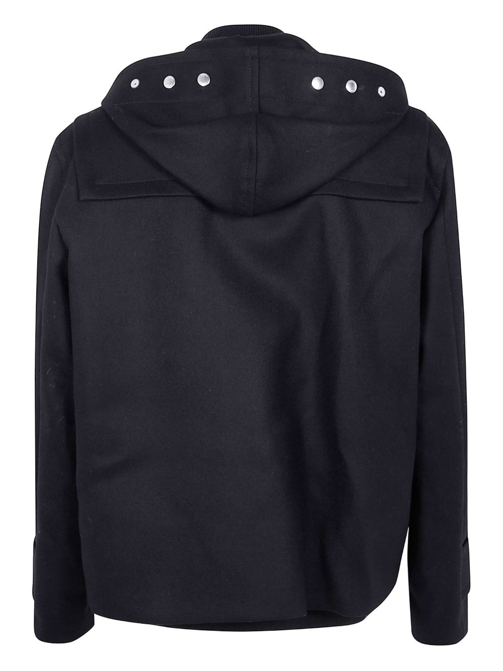 hooded toggle-fastening jacket - 2
