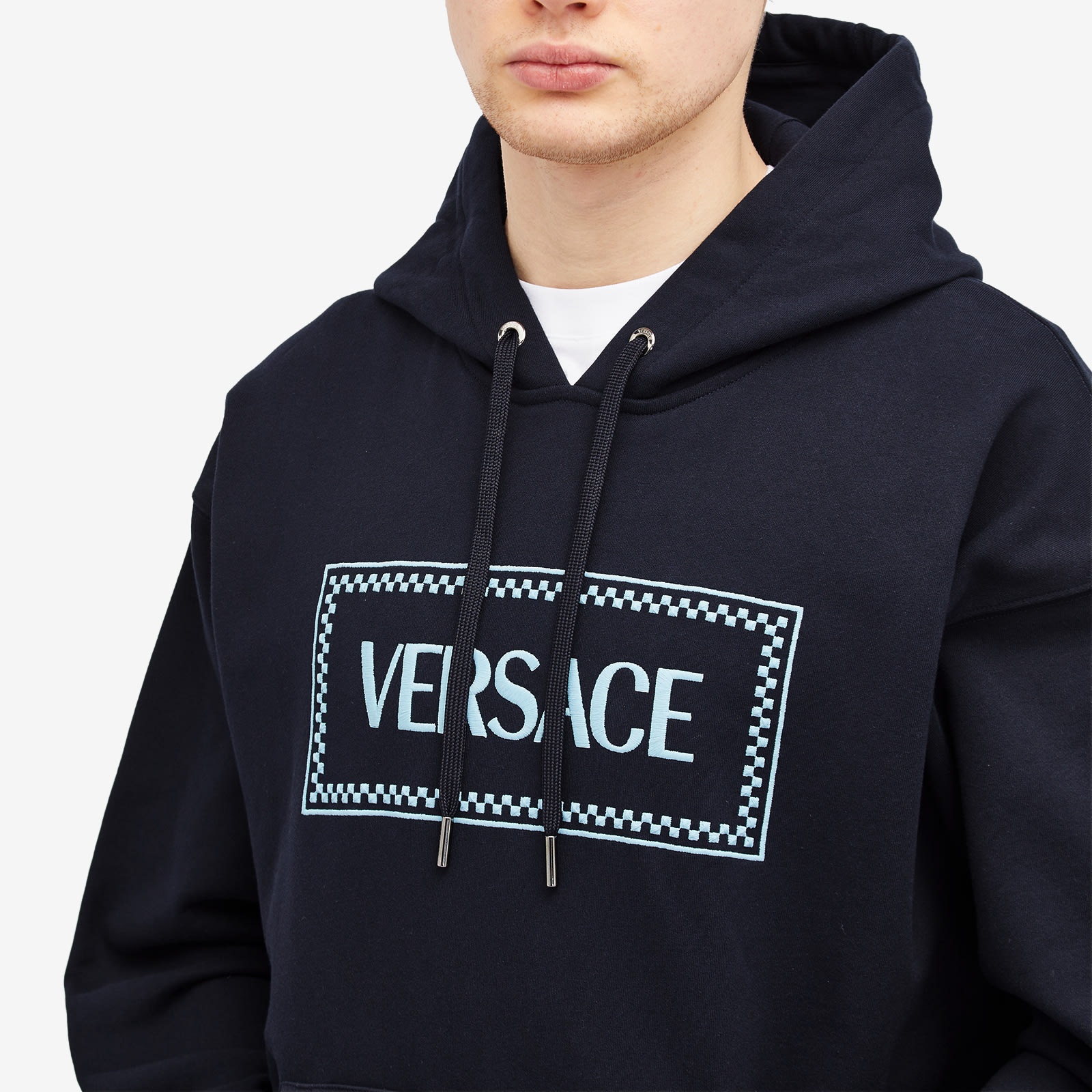 Versace Tiles Embroidered Hoody - 5