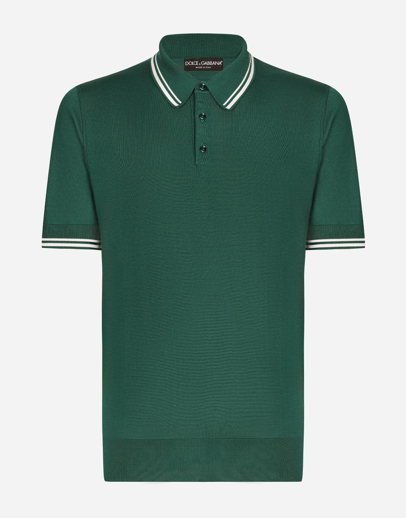 Silk polo-shirt 1