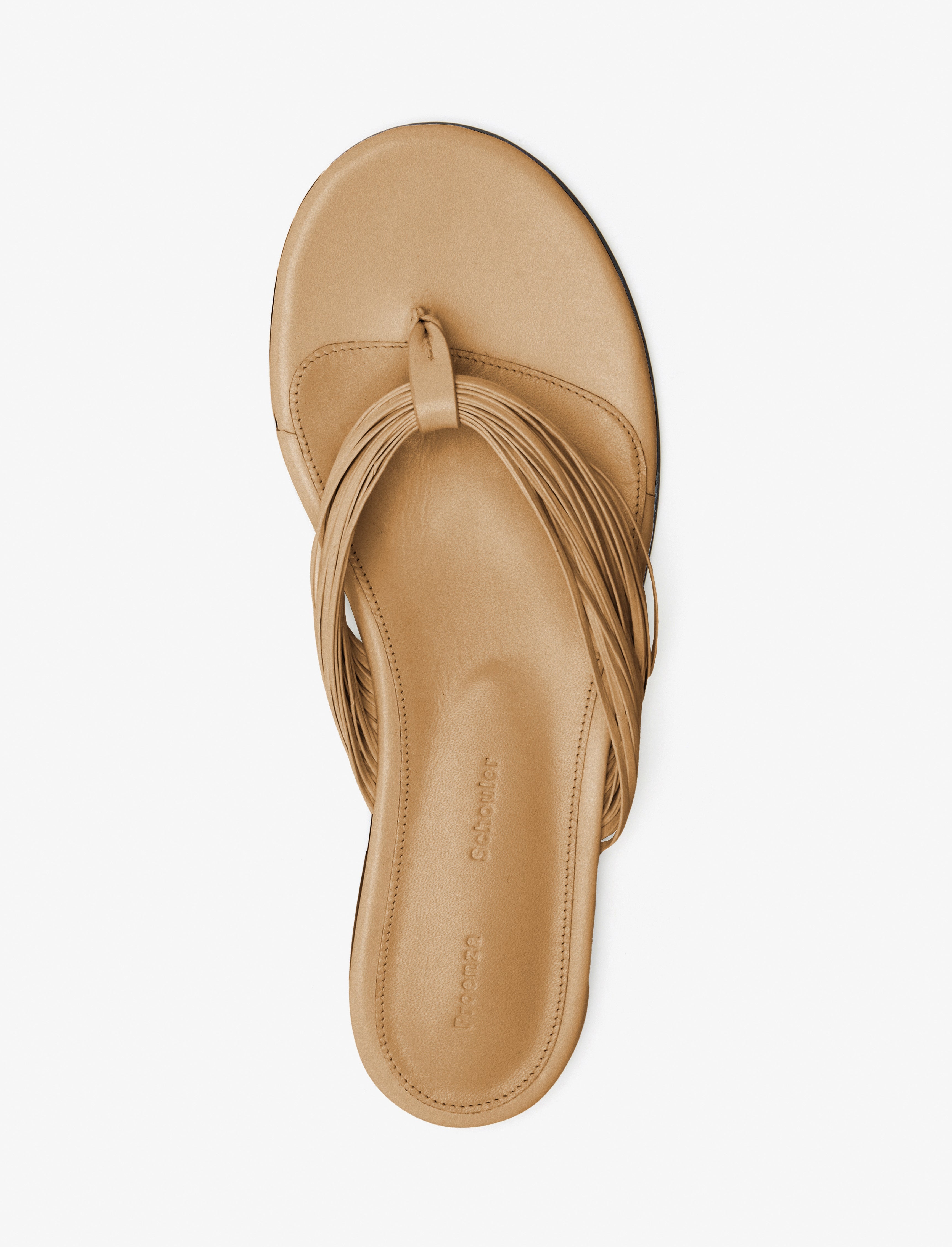 Cable Thong Sandals - 4