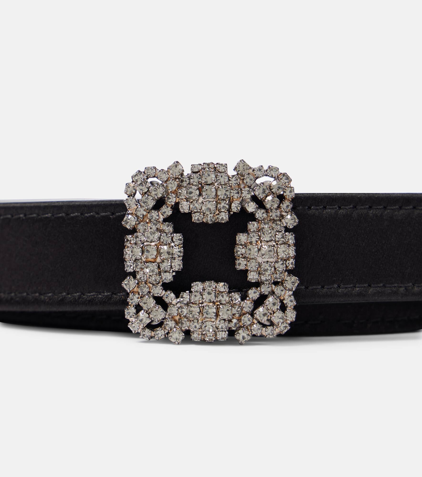 Hangisi embellished satin belt - 3