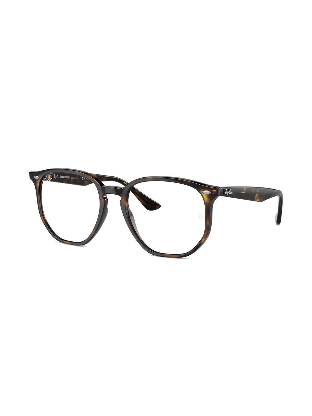 round-frame tortoiseshell glasses - 2