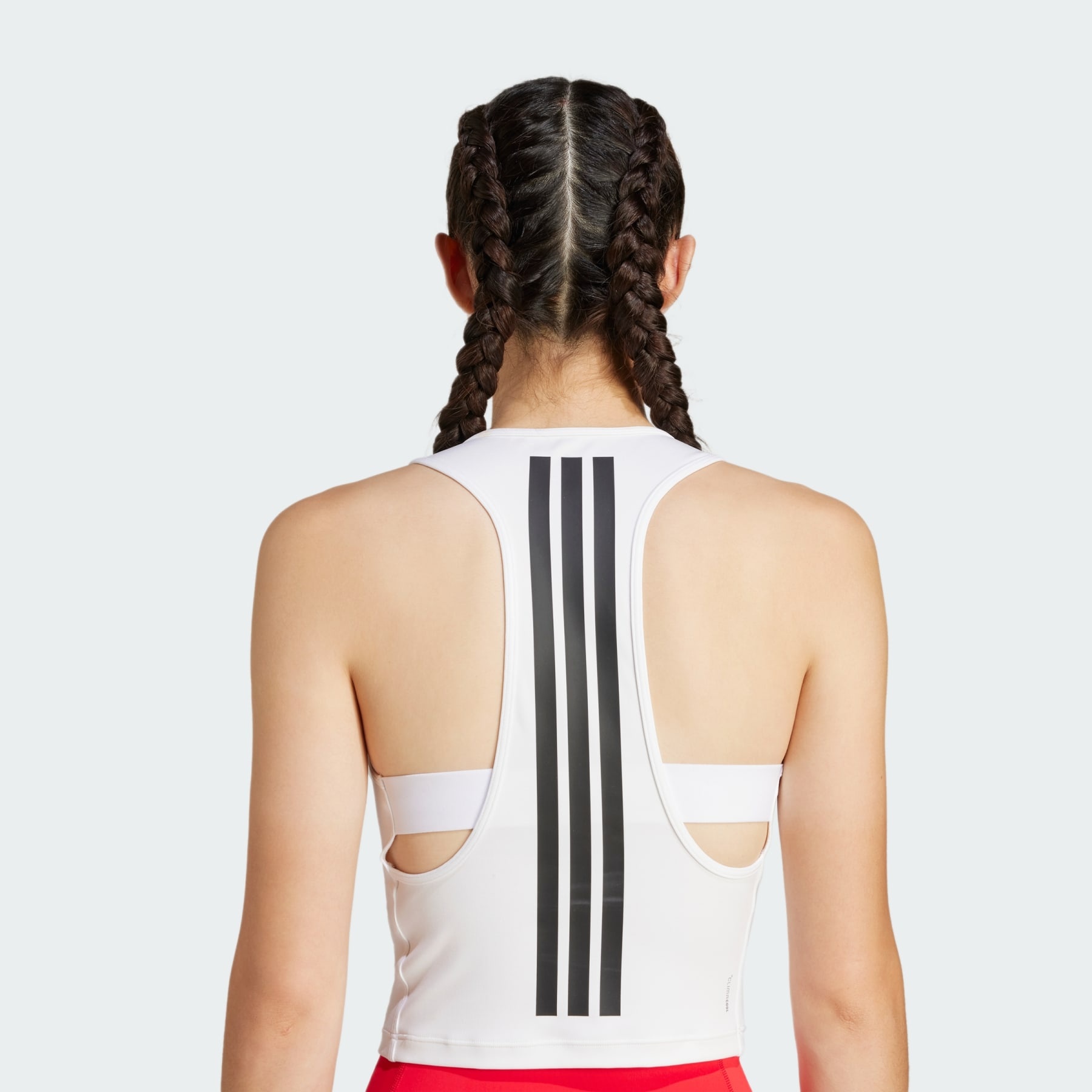 Power 3-Stripes Racerback Bra Tank Top - 7