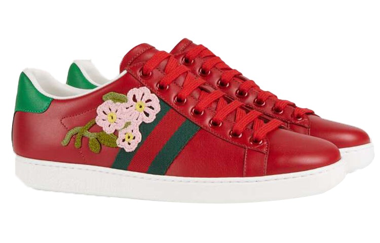 (WMNS) Gucci 520 Ace 'Red' 661621-0FI60-6461 - 2