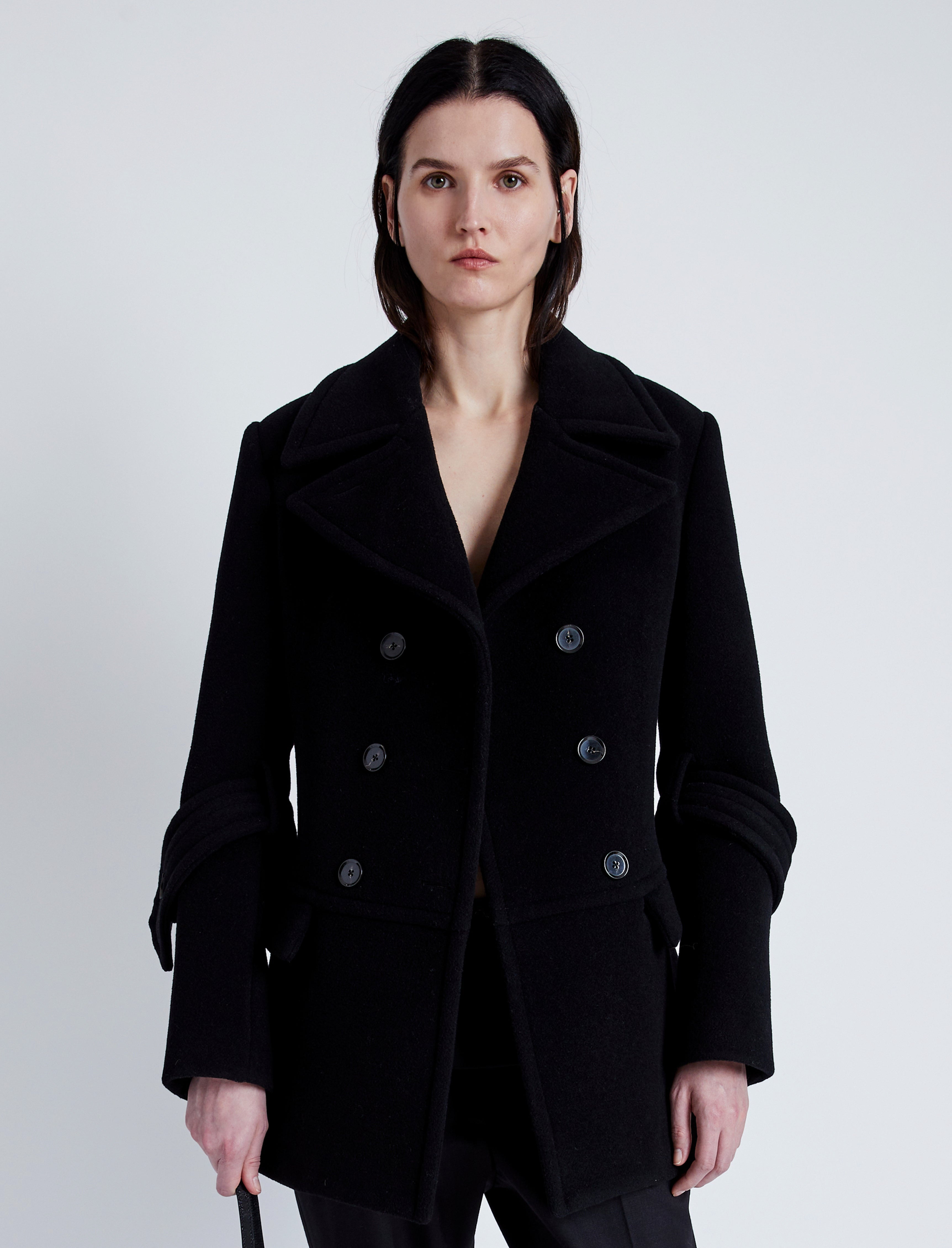 Rowen Coat in Eco Double Face Wool - 2