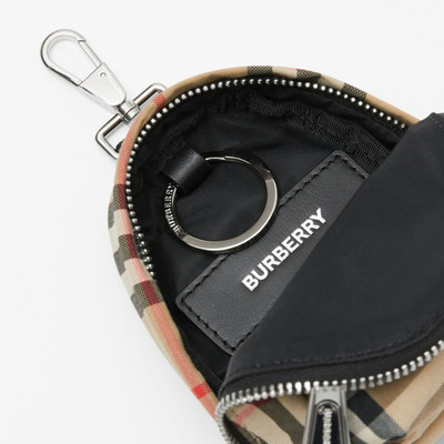 Burberry Vintage Check Backpack Charm outlook
