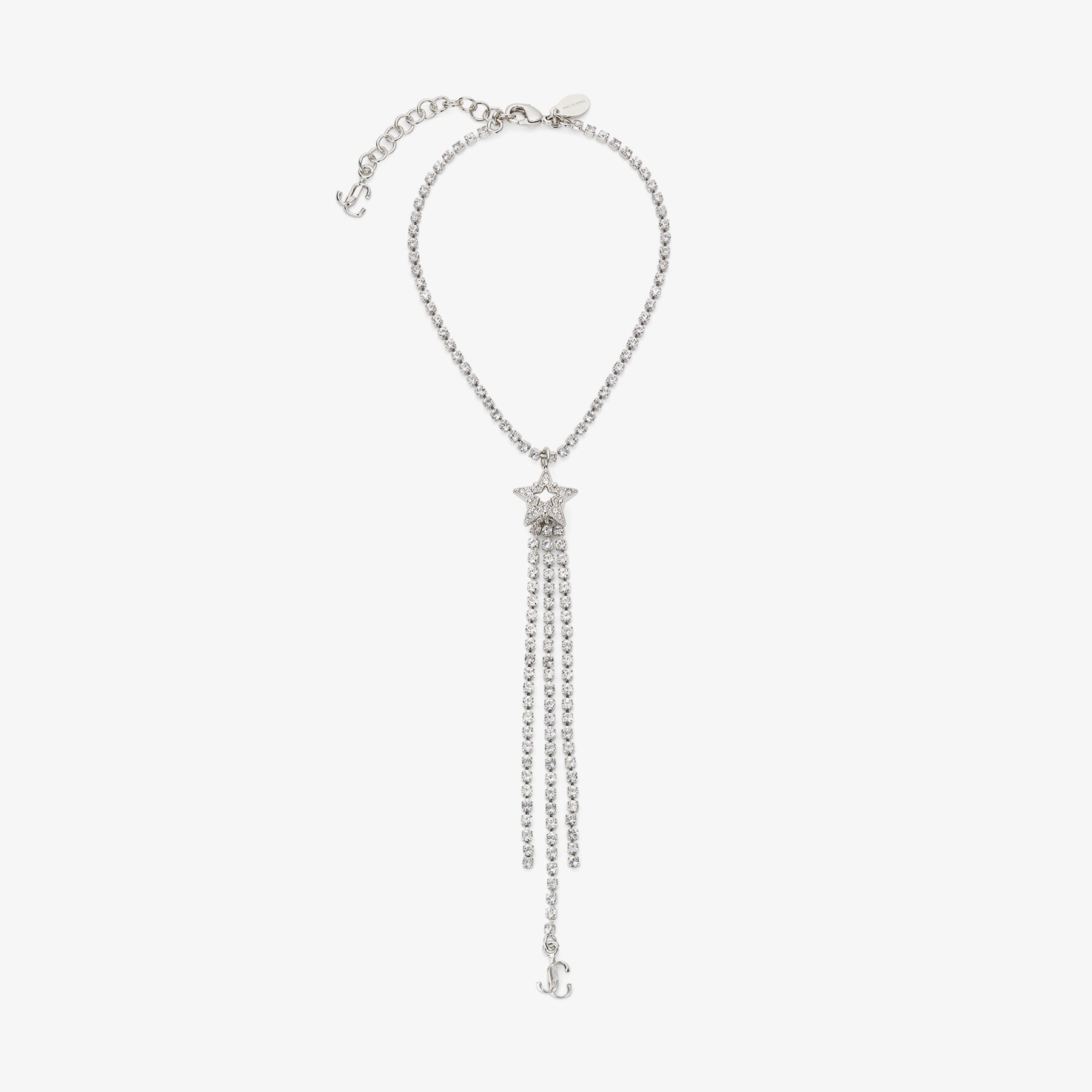 Star Fringe Anklet
Silver Star Fringe Anklet with Swarovski Crystals - 1