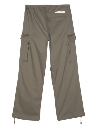 Sandro drawstring-ankles cargo trousers outlook