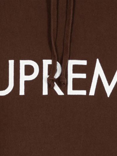 Supreme Capital long-sleeve hoodie outlook