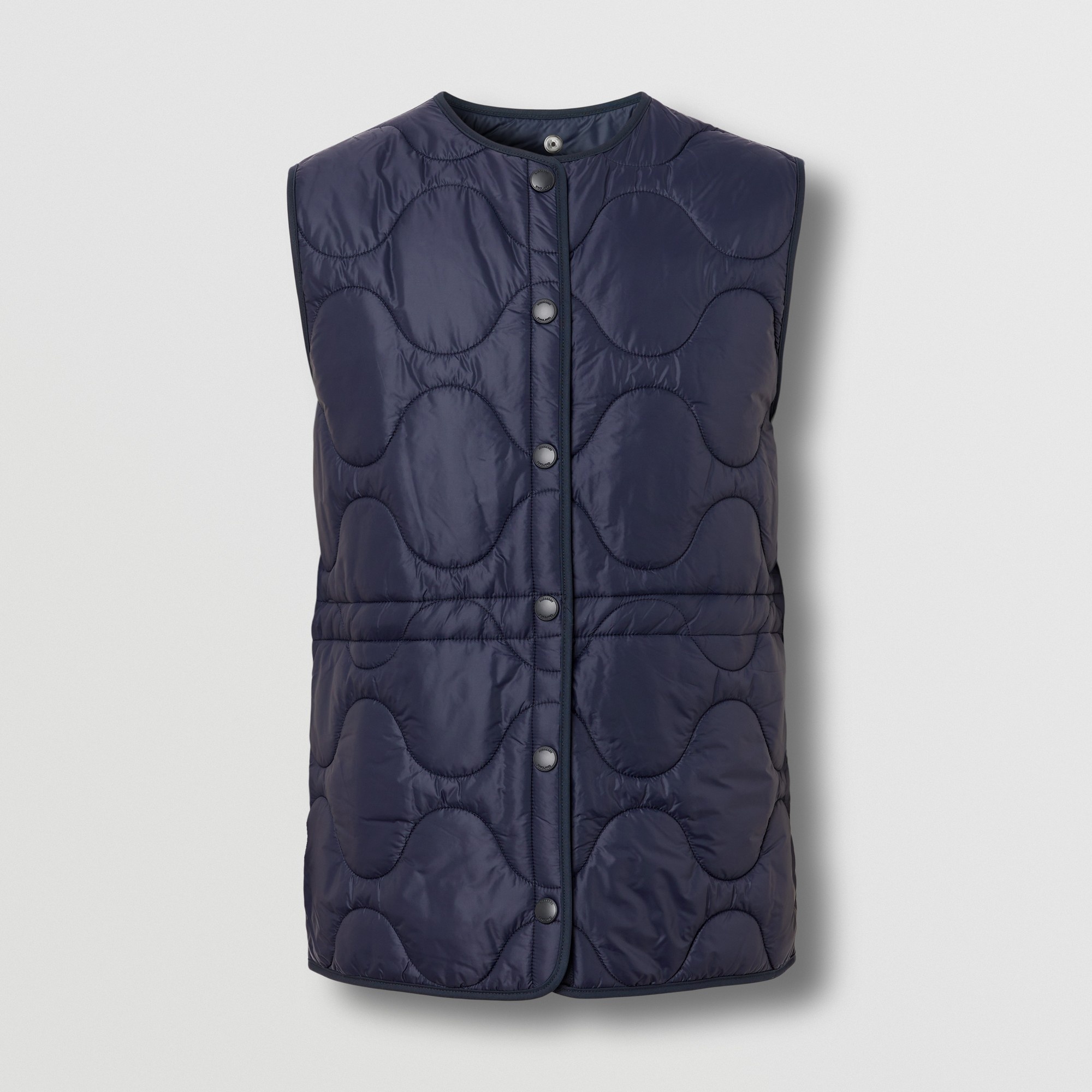 Nylon Hooded Puffer Jacket with Detachable Warmer - 8