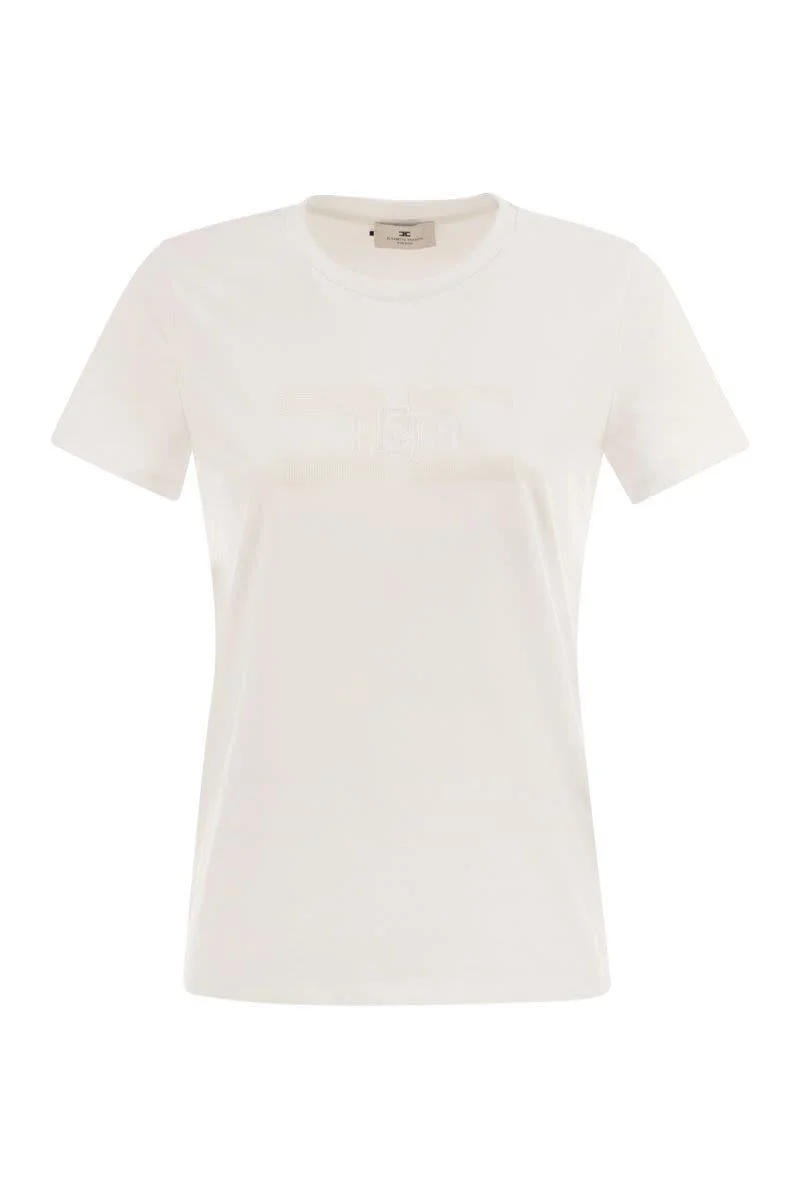 Elisabetta Franchi Cotton Jersey T-Shirt - 1