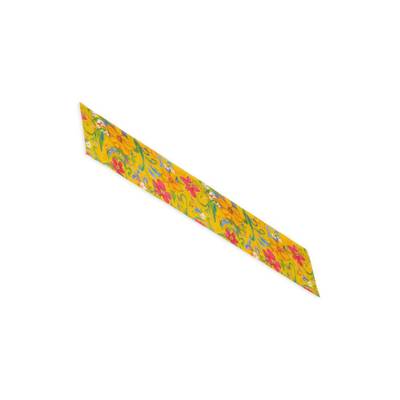 BALENCIAGA floral plisse scarf outlook