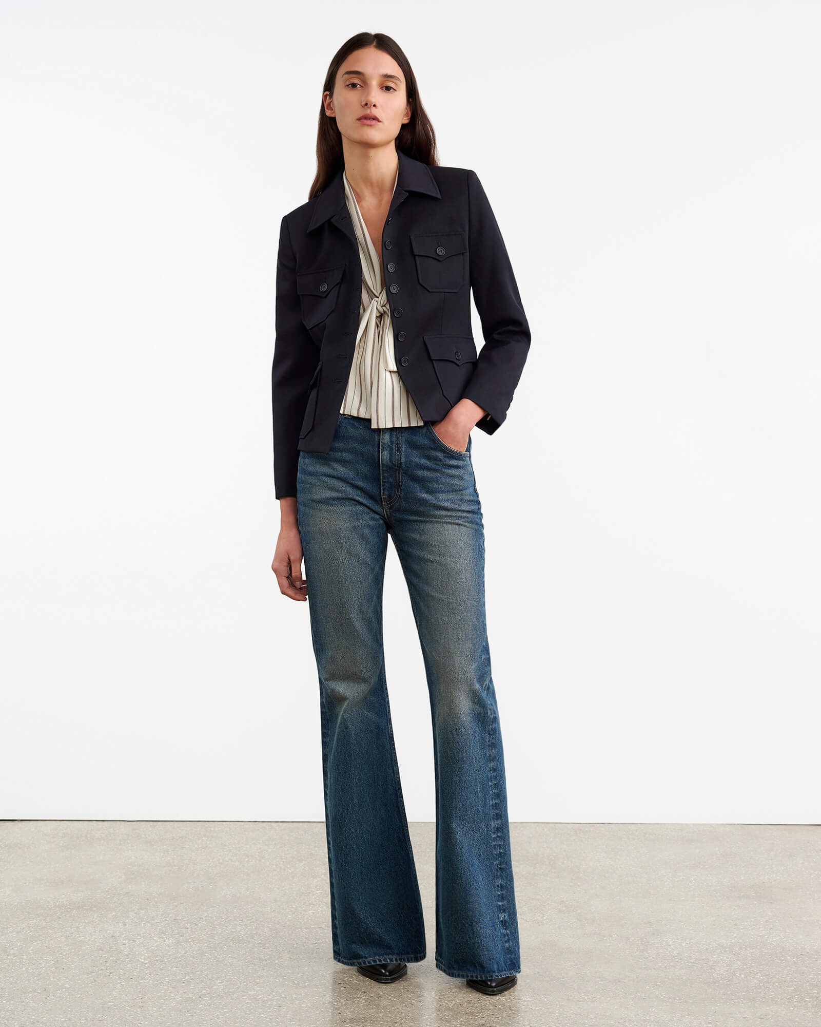 ANGELIQUE SILK BLOUSE - 6
