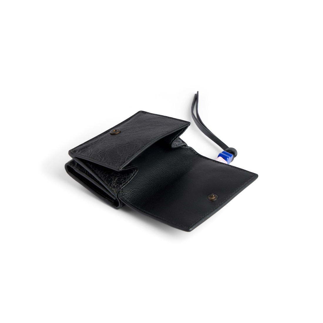 Women's Le City Mini Wallet in Black - 3