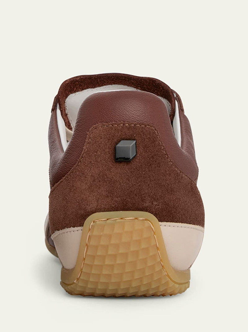 Pierre Hardy Jump Mixed Leather Sneakers outlook