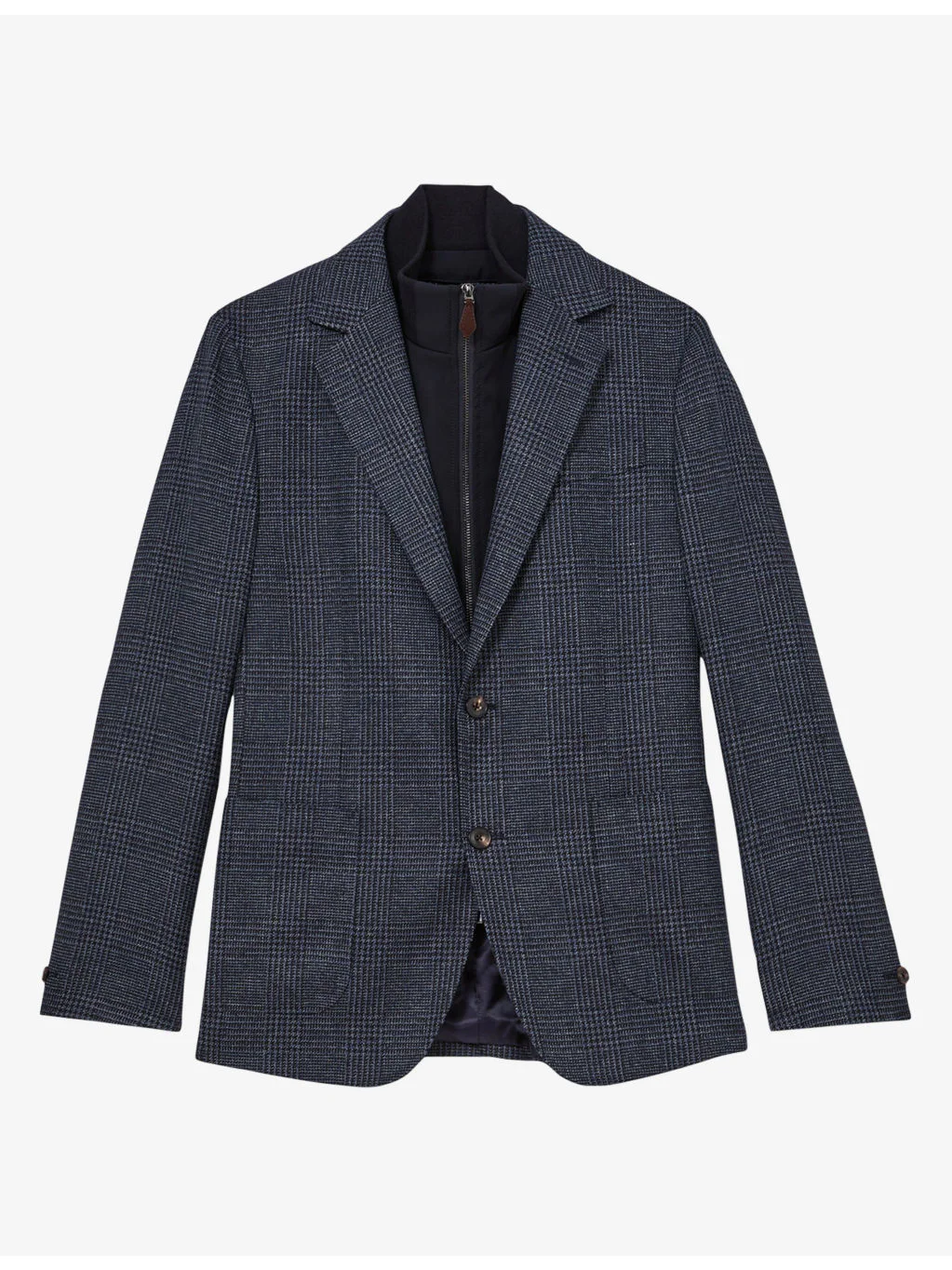 Kyle Gilet-Insert Woven Blazer - 1