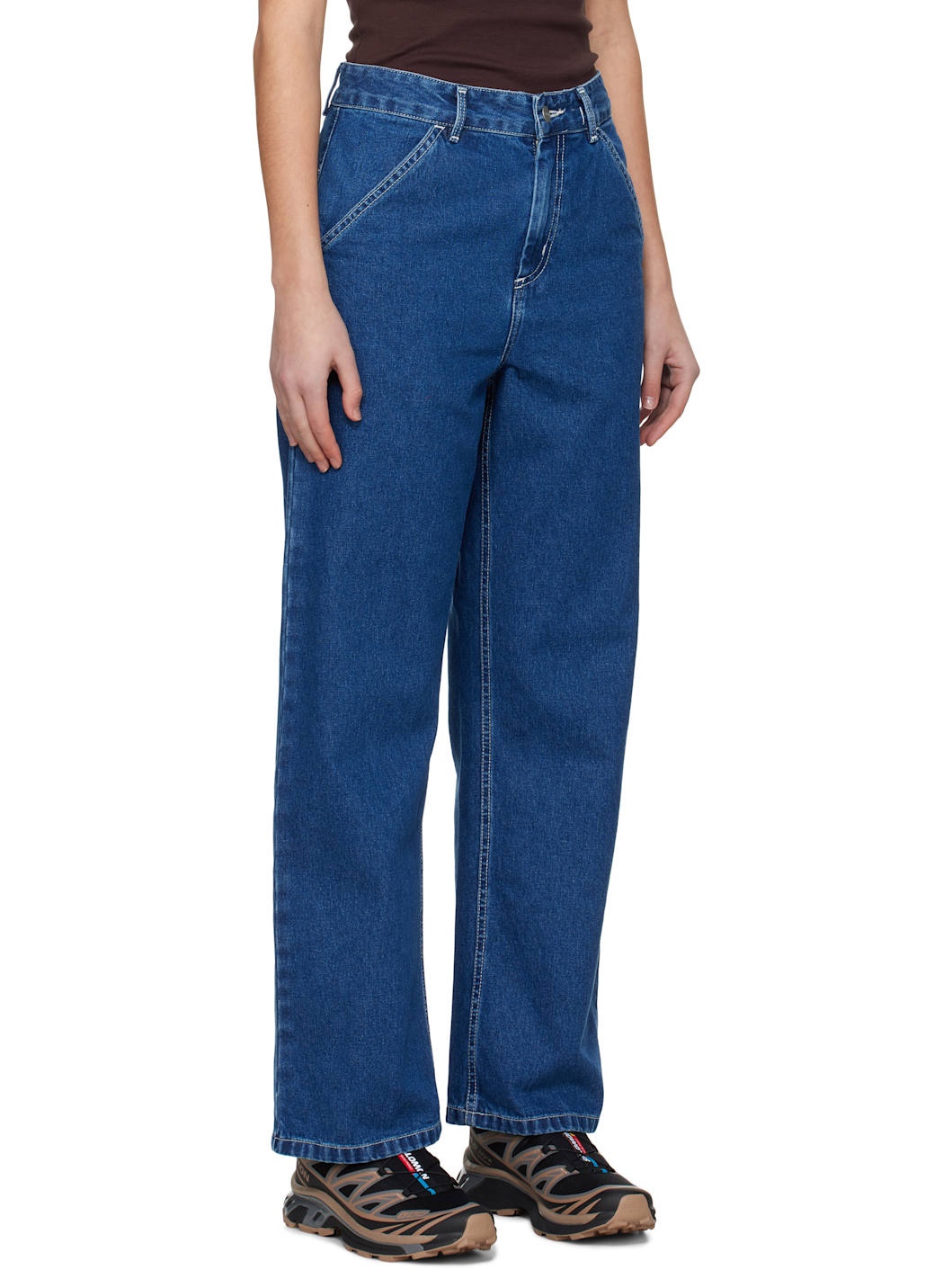 Blue Simple Jeans - 2