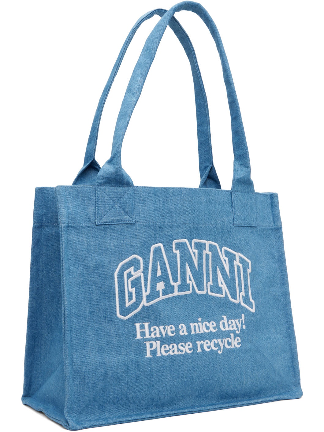Blue Denim Tote - 2