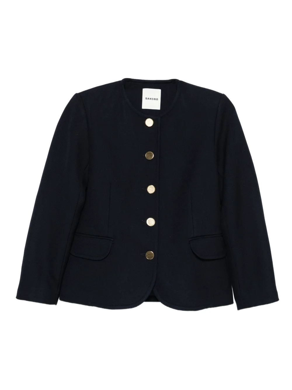 button-front jacket - 1