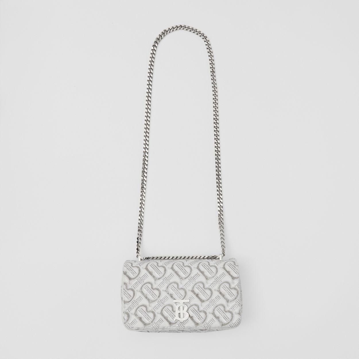 Sequinned Monogram Leather Small Lola Bag - 4