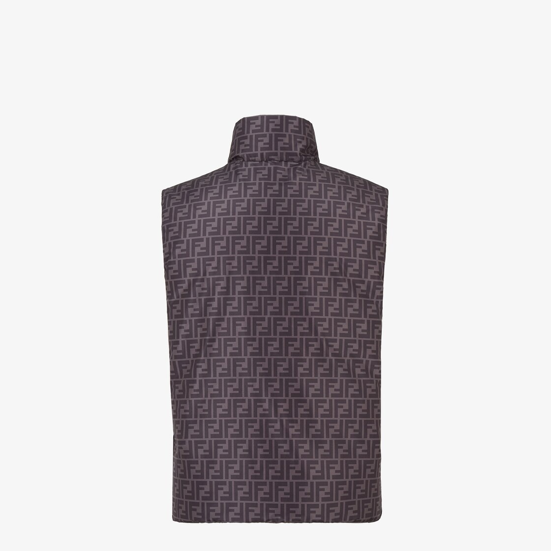 Black nylon gilet - 2