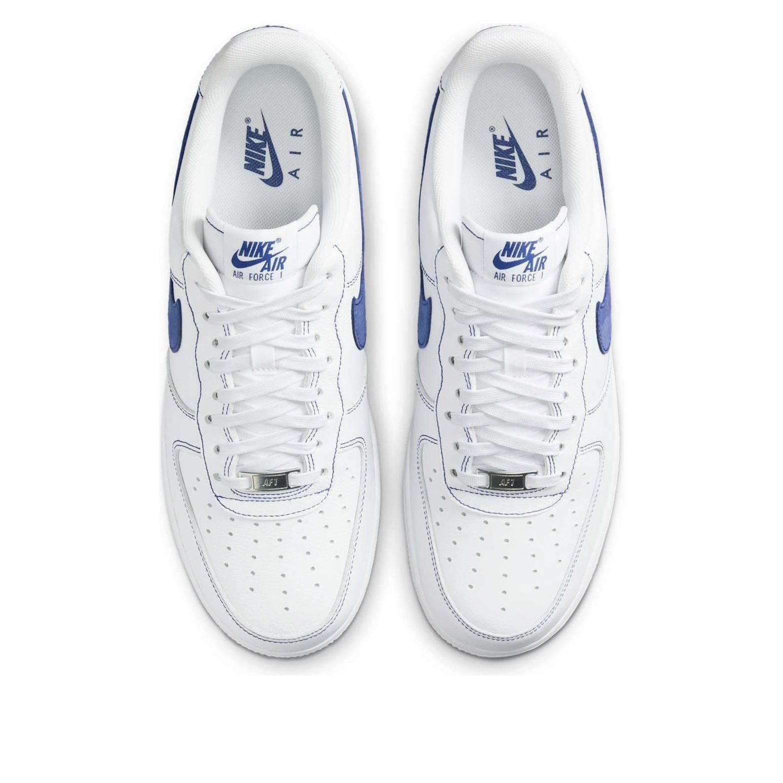 Nike Air Force 1 Low '07 LV8 'White Deep Royal Blue' HQ2037-100 - 4
