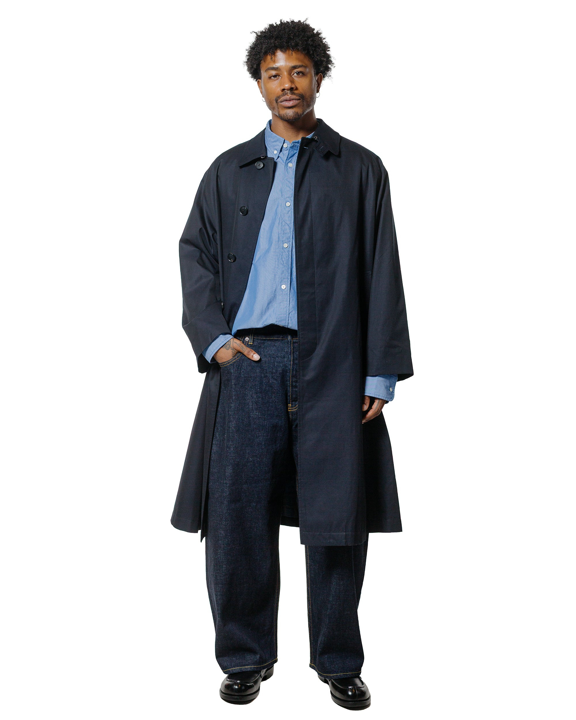 Studio Nicholson Lisa Oxford Shirt Blue - 4