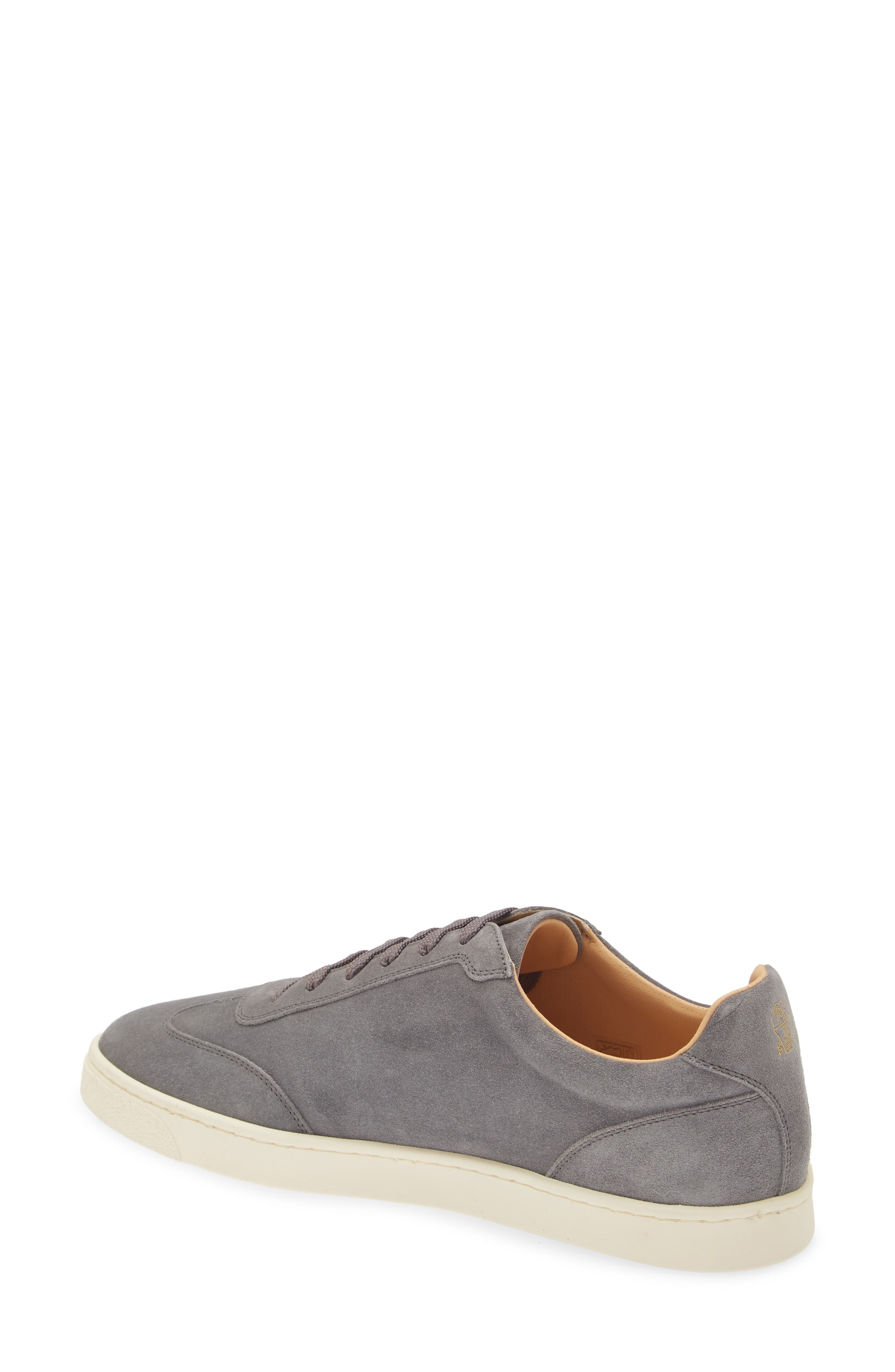 Suede Low Top Sneaker - 2