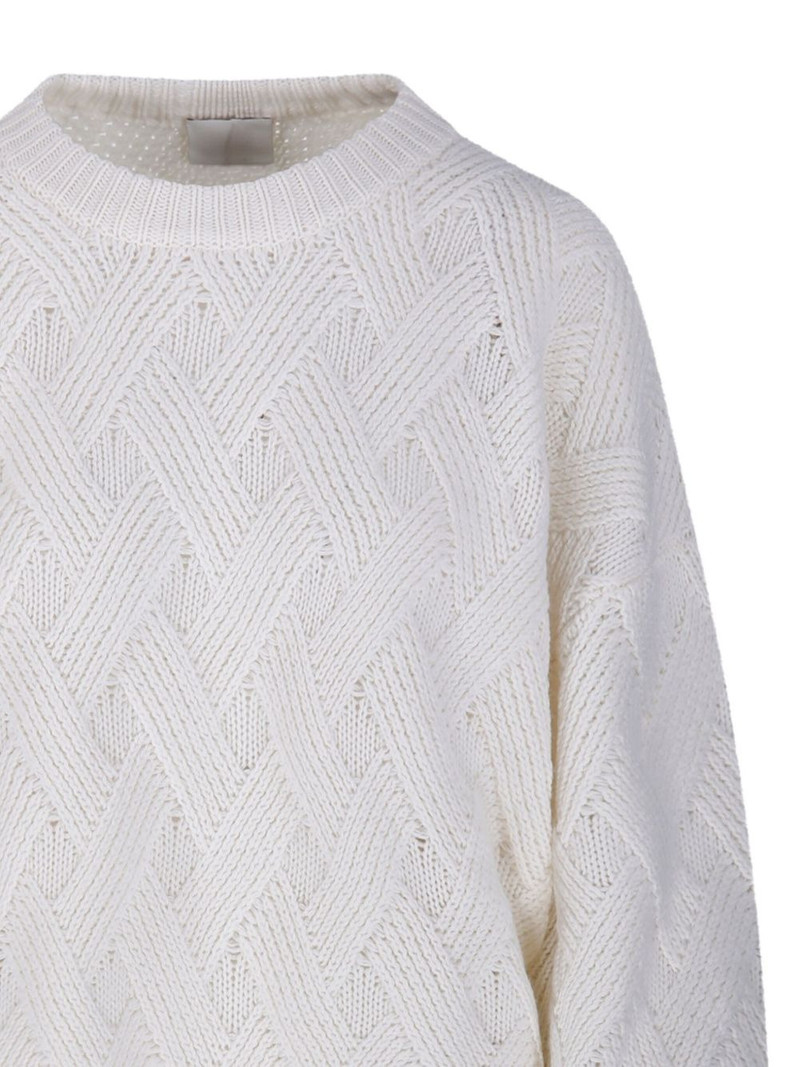 diamond-pattern sweater 4