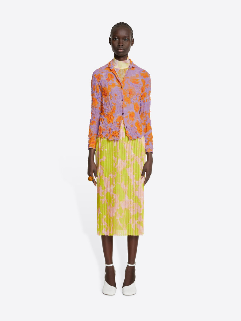 Dries Van Noten PLEATED MIDI SKIRT outlook