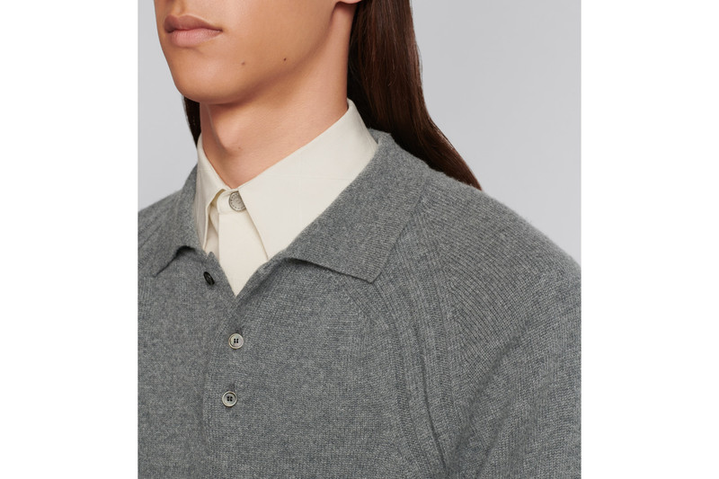Dior Icons Long-Sleeved Polo Shirt 7