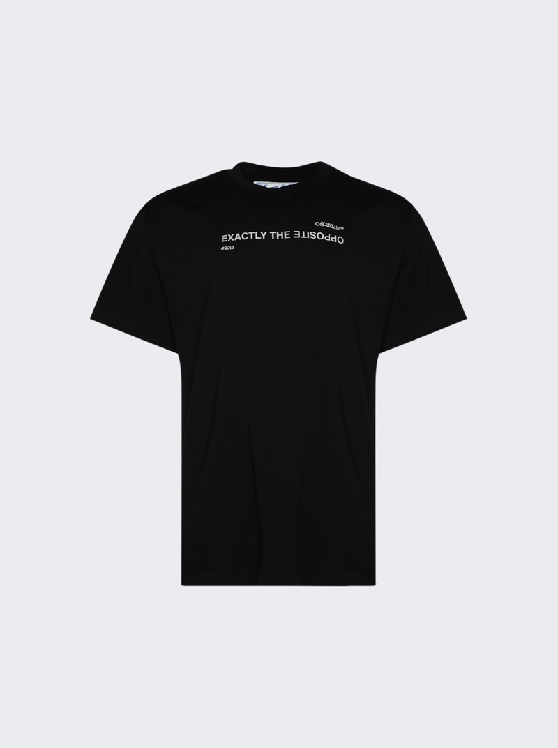 slogan-print short-sleeve T-shirt - 1