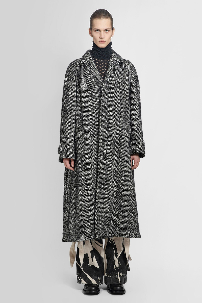 Dries Van Noten DRIES VAN NOTEN MAN GREY COATS outlook