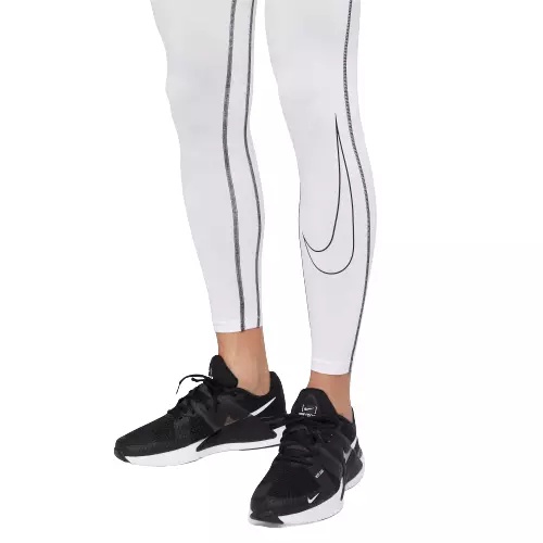 Men's Pro Dri-FIT Compression "White" Leggings - 4