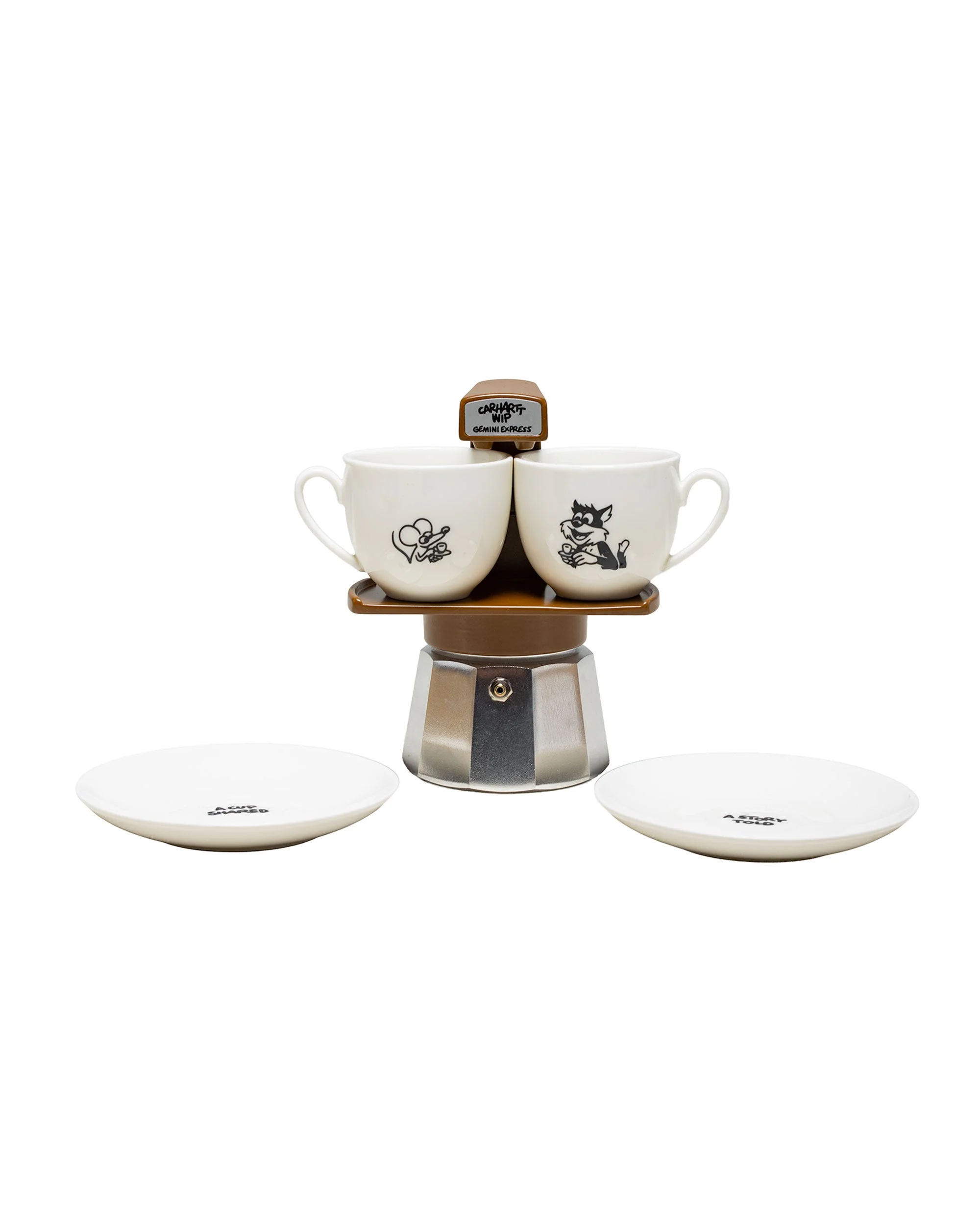 Carhartt W.I.P. Coffee Break Espresso Maker Brown - 1