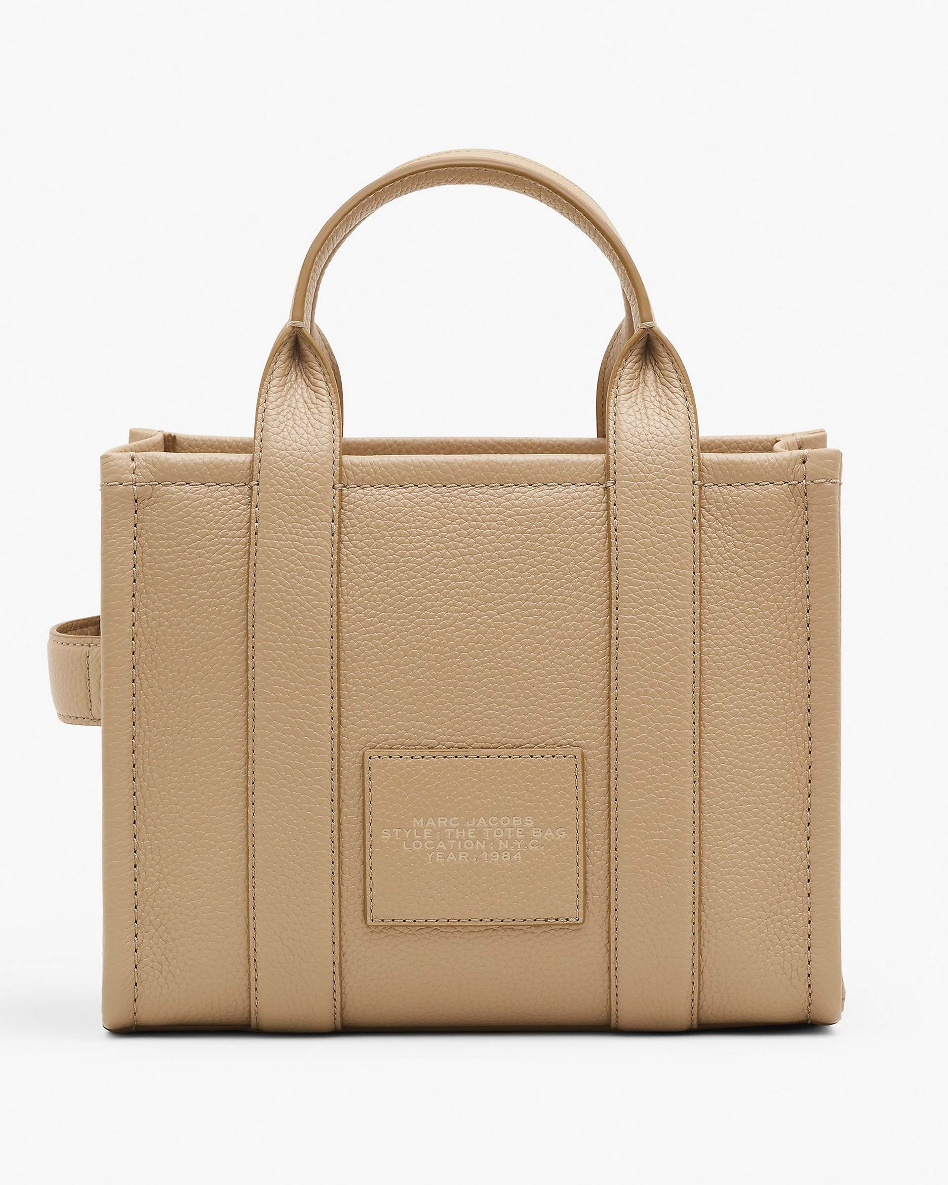 THE LEATHER SMALL TOTE BAG - 3