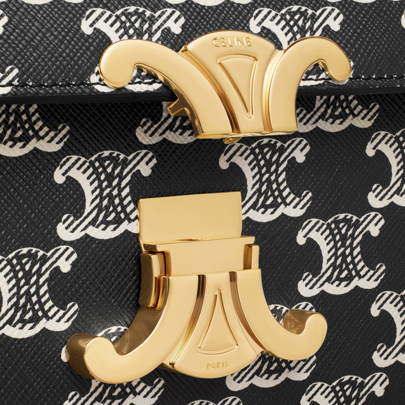 MEDIUM CELINE LOLA BAG in Triomphe Canvas Two-Tone 5