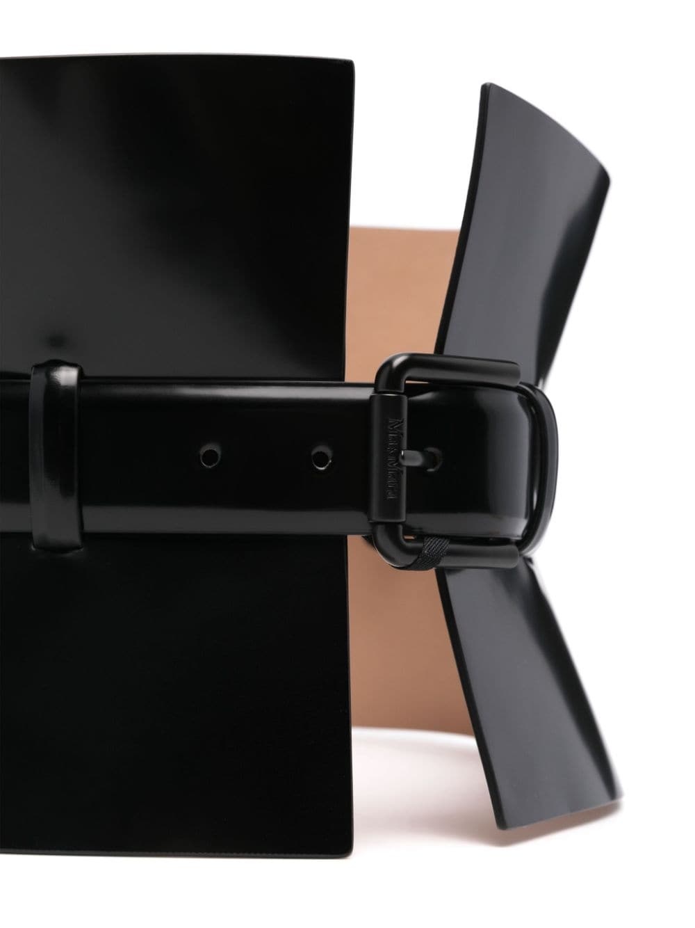 bustier leather belt - 2