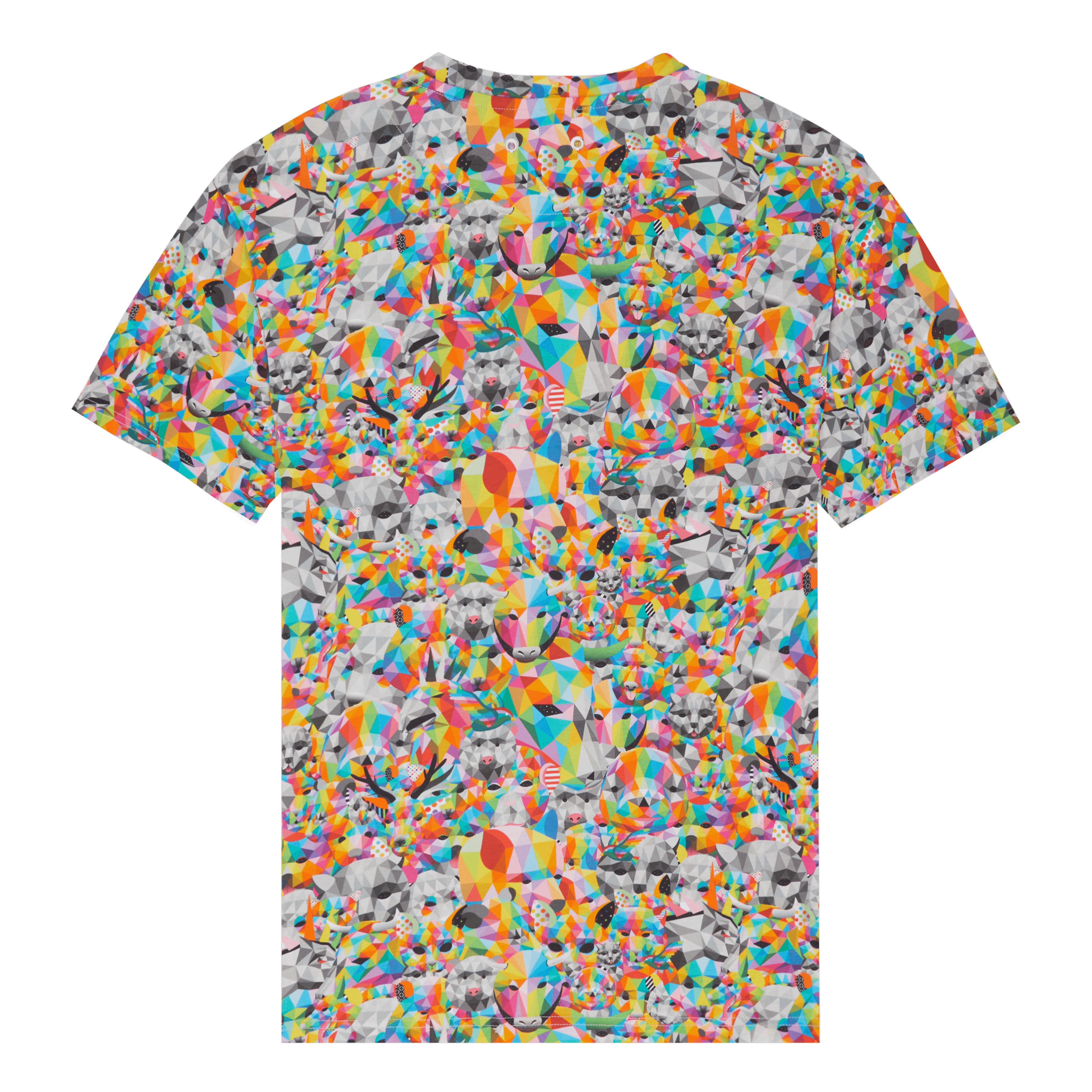 Men Organic Cotton T-Shirt Animals - Vilebrequin x Okuda San Miguel - 2