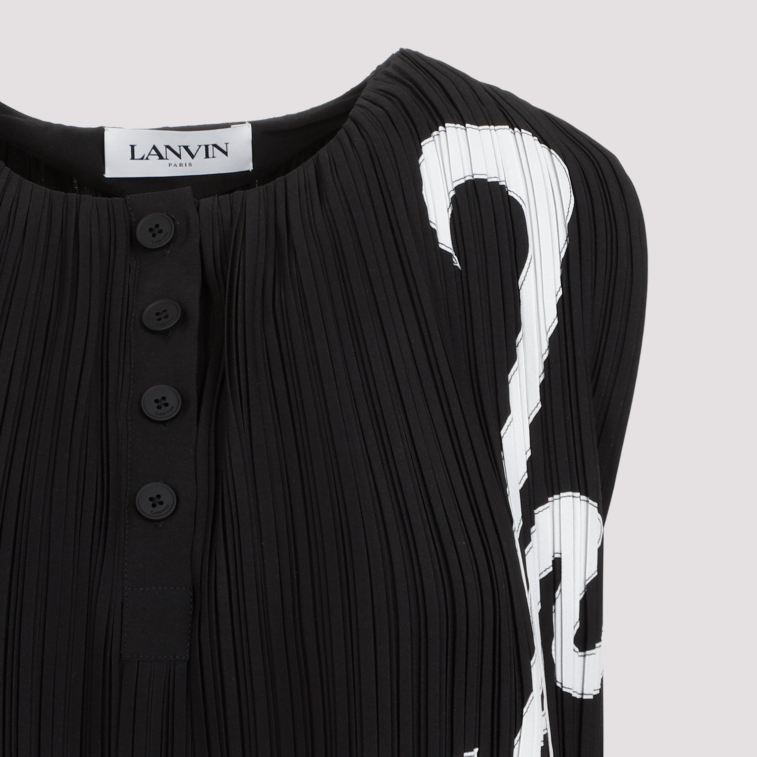 Lanvin Sleeveless Pleated Top Women - 3