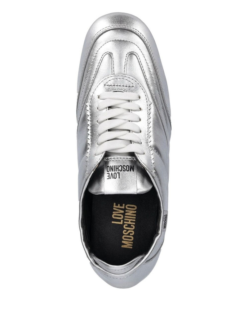 Moschino lace-up sneakers outlook