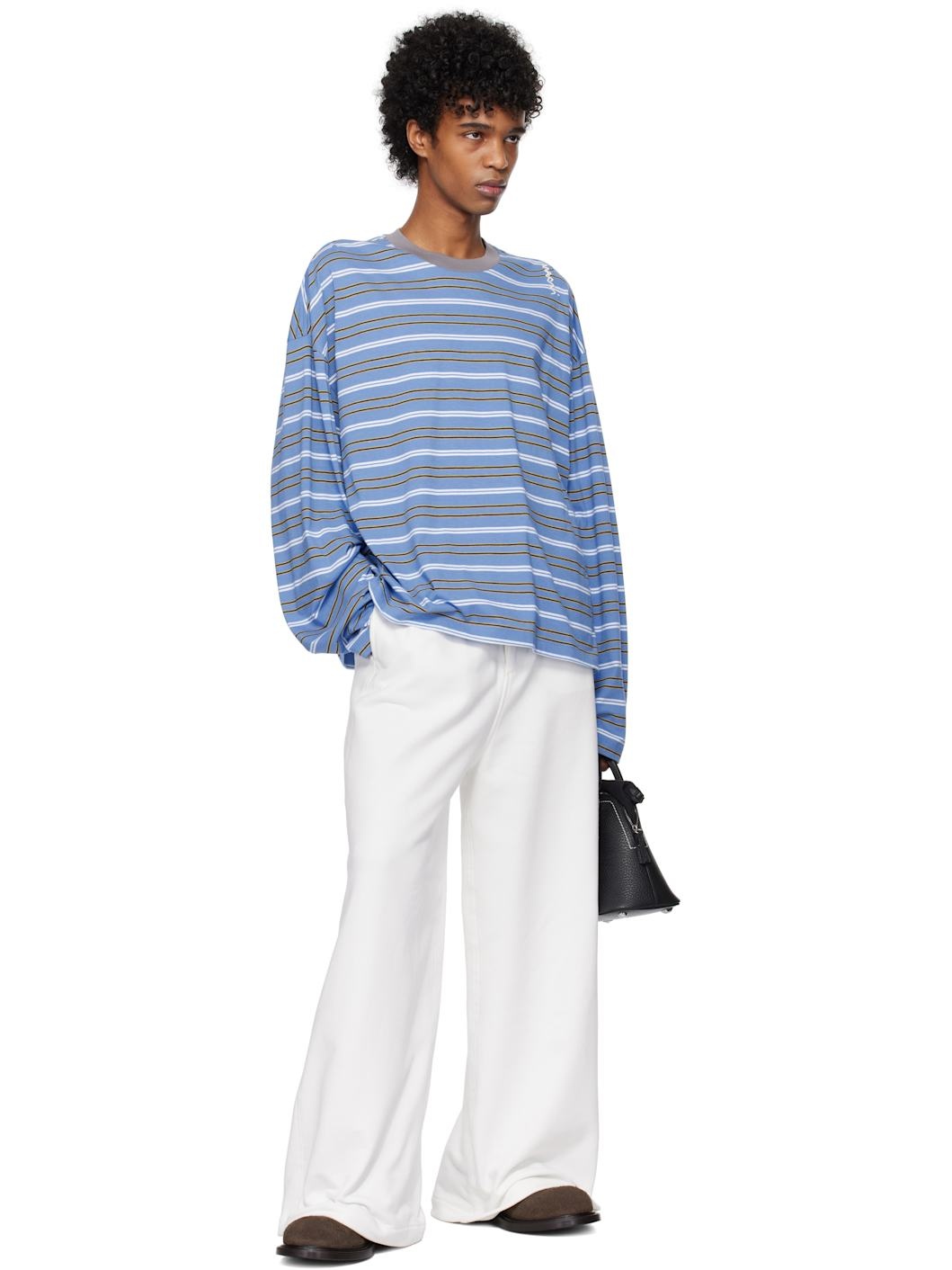 White Loopback Sweatpants - 4
