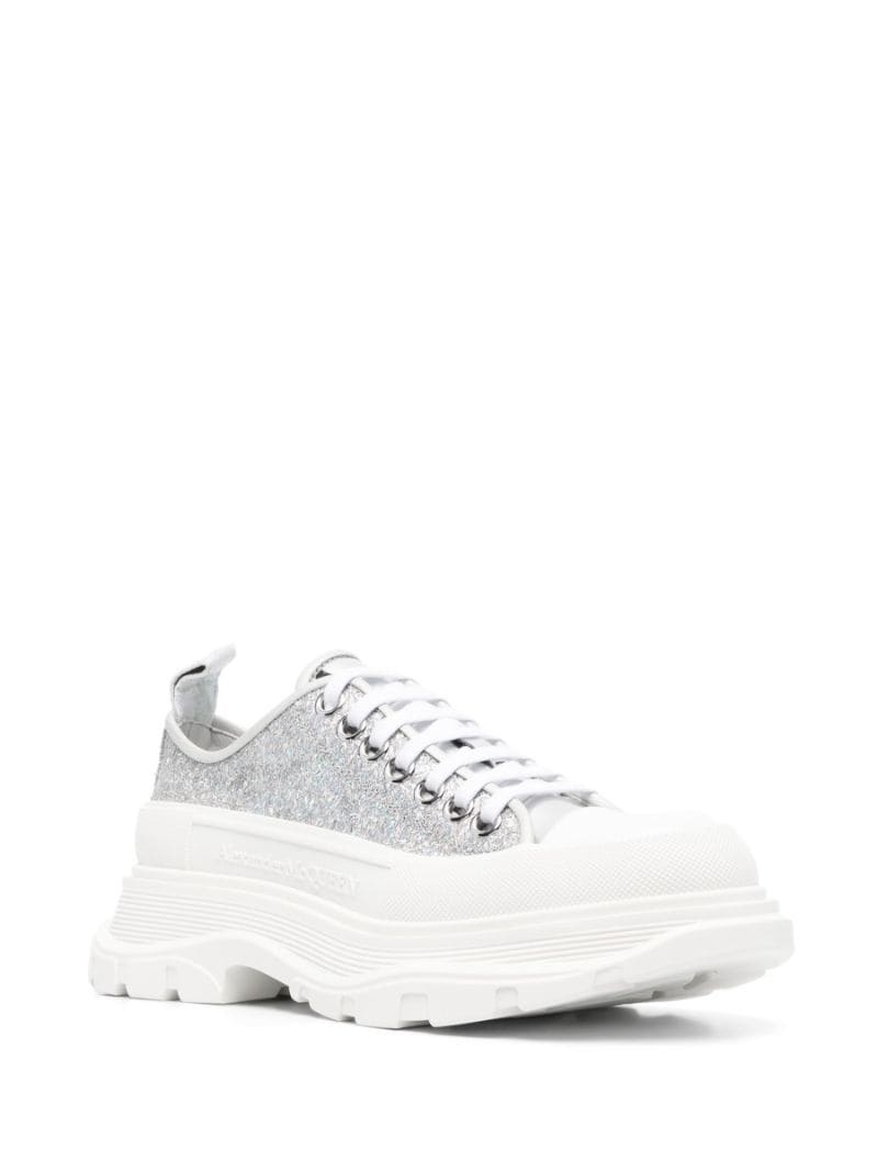 Tread Slick glitter low-top sneakers - 2